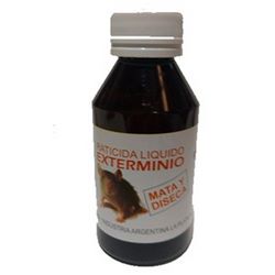 Raticida liquido 125 cc.